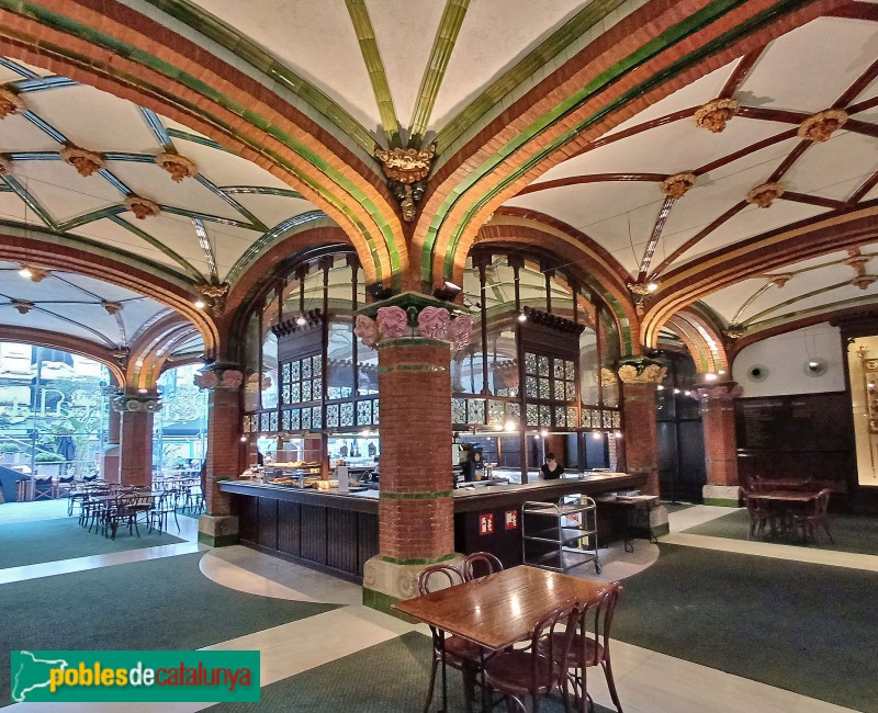 Barcelona - Palau de la Música. Foyer (Foto: Sergi Suárez, 2024) Barcelona - Palau de la Música. Foyer