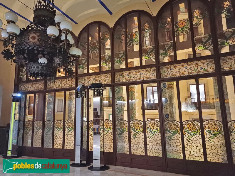 Barcelona - Palau de la Música. Sala Millet