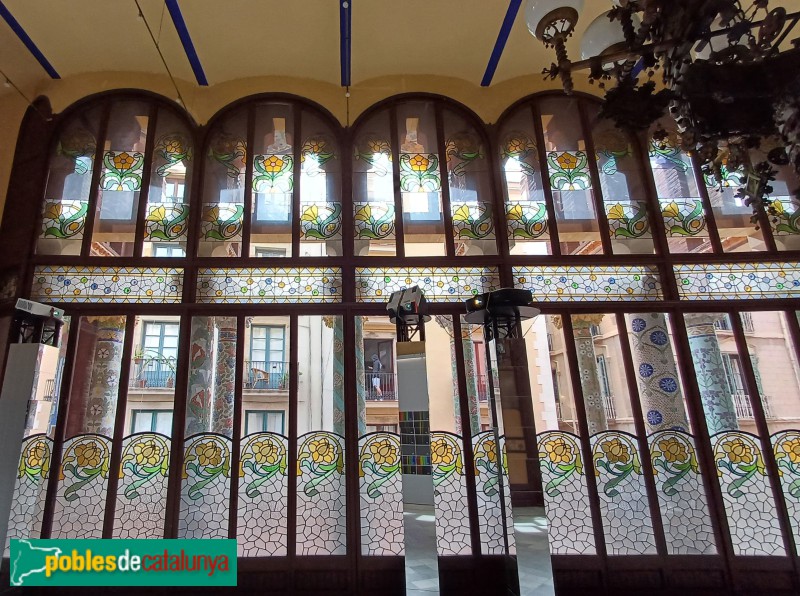 Barcelona - Palau de la Música. Sala Millet (Foto: Sergi Suárez, 2024) Barcelona - Palau de la Música. Sala Millet
