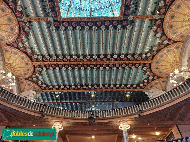 Barcelona - Palau de la Música. Sala de concerts