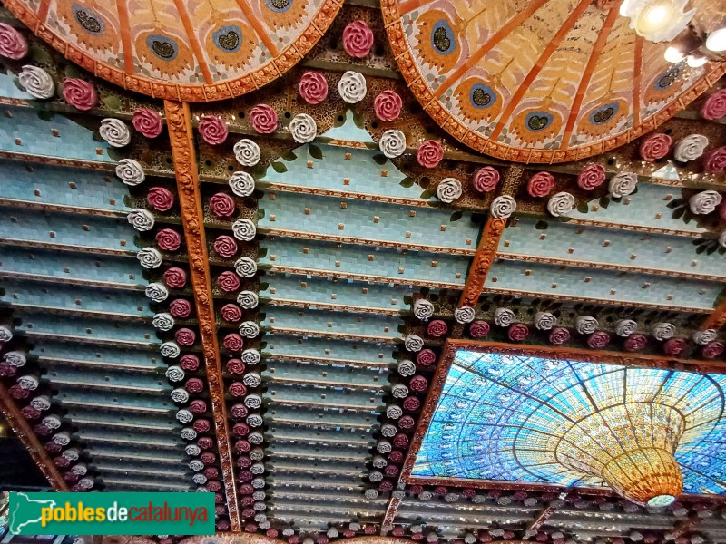 Barcelona - Palau de la Música. Sala de concerts