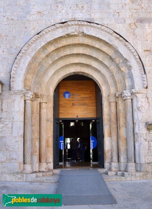 Girona - Sant Pere de Galligants. Portada