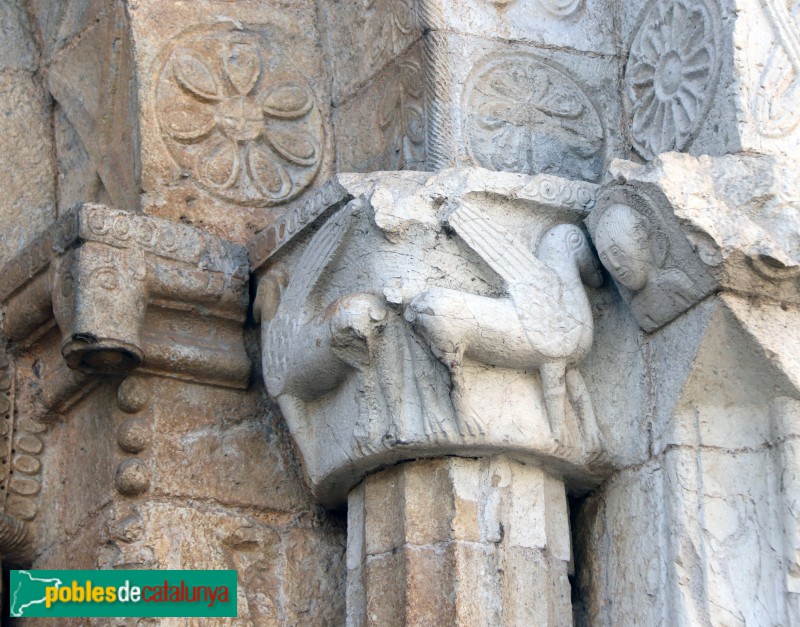 Girona - Sant Pere de Galligants. Portada