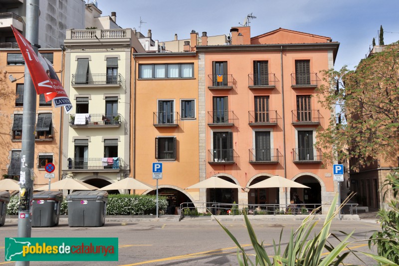 Girona - Porxos de la plaça Catalunya