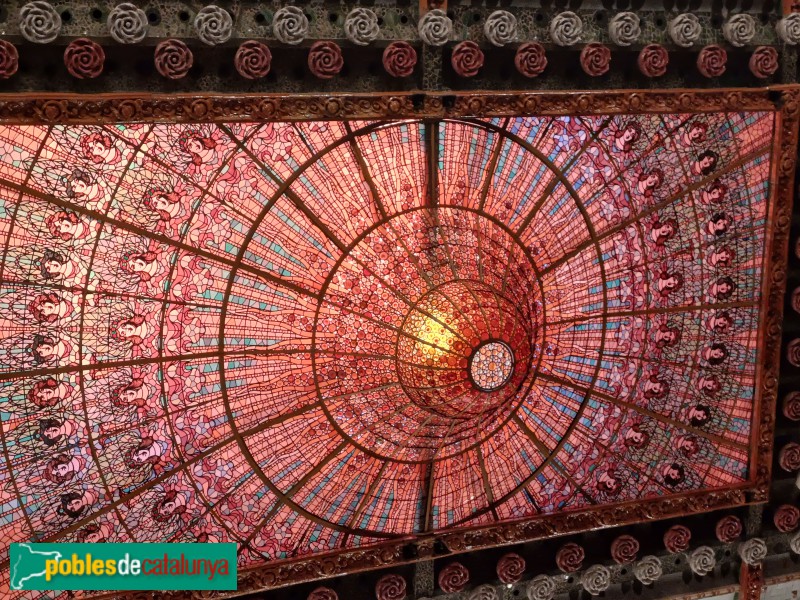 Barcelona - Palau de la Música. Sala de concerts