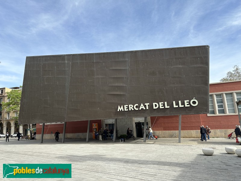 Girona - Mercat del Lleó (Foto: Albert Esteves, 2024) Girona - Mercat del Lleó