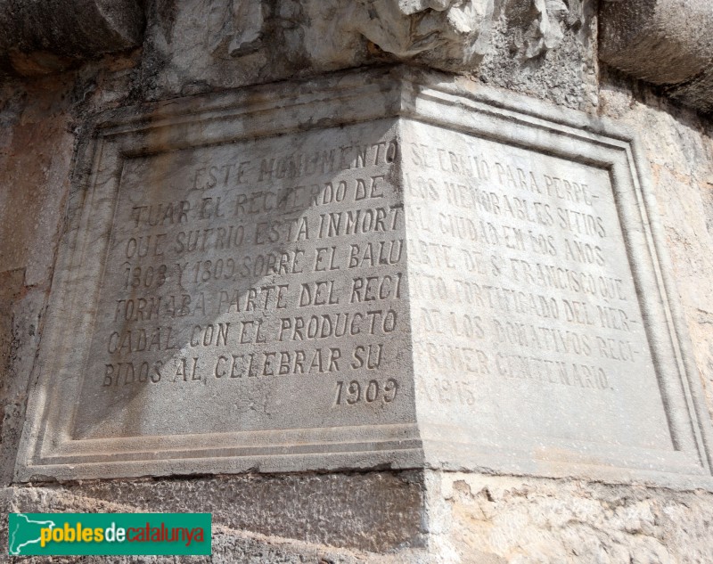 Girona - Monument del Lleó