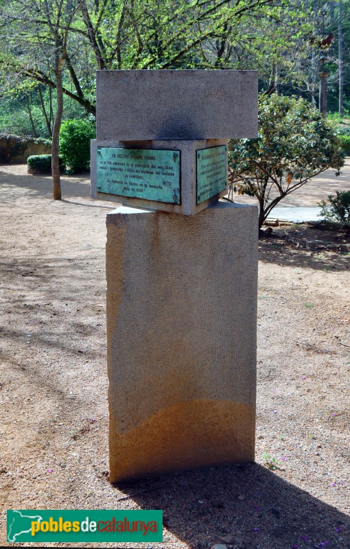 Girona - Monument a Anna Frank