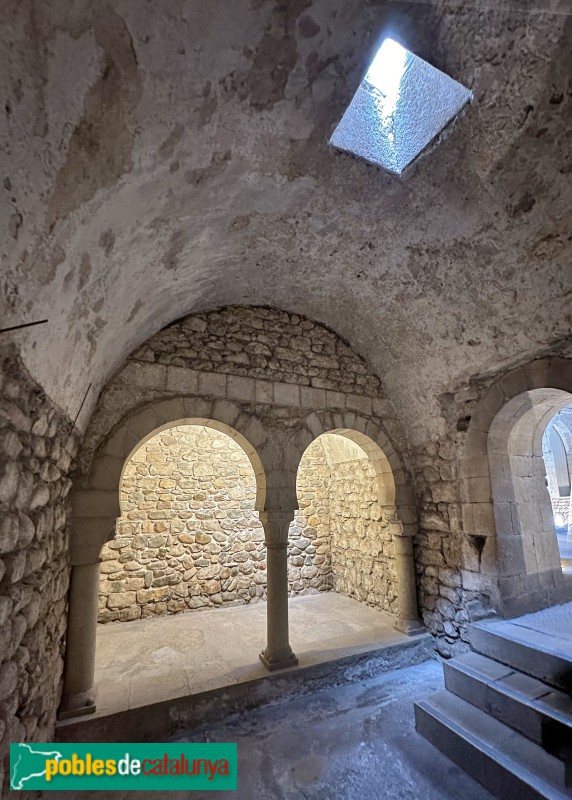 Girona - Banys àrabs. Sala freda (frigidari)