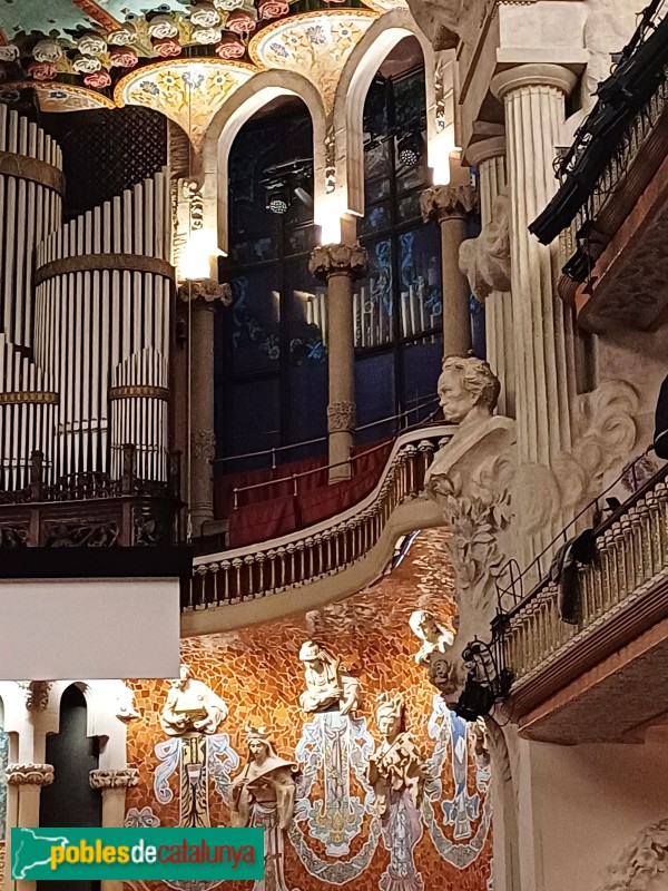 Barcelona - Palau de la Música. Escenari