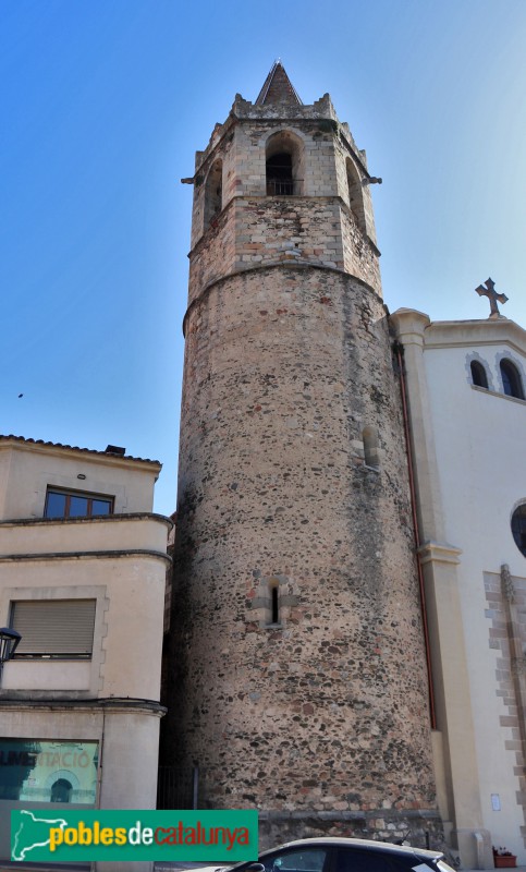 Santa Maria de Palautordera - Torre-campanar