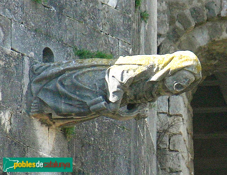 Girona - Catedral. Gàrgola de la Bruixa