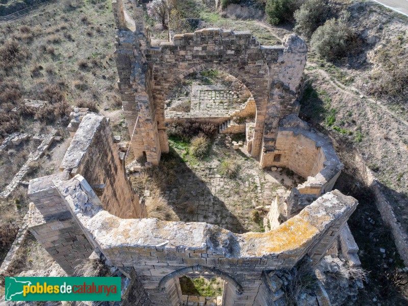 Guimerà - Monestir de Vallsanta (Foto: Francesc Vidal-Barraquer, 2024) Guimerà - Monestir de Vallsanta