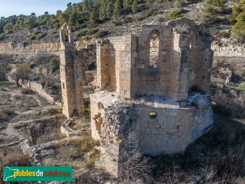 Guimerà - Monestir de Vallsanta (Foto: Francesc Vidal-Barraquer, 2024) Guimerà - Monestir de Vallsanta