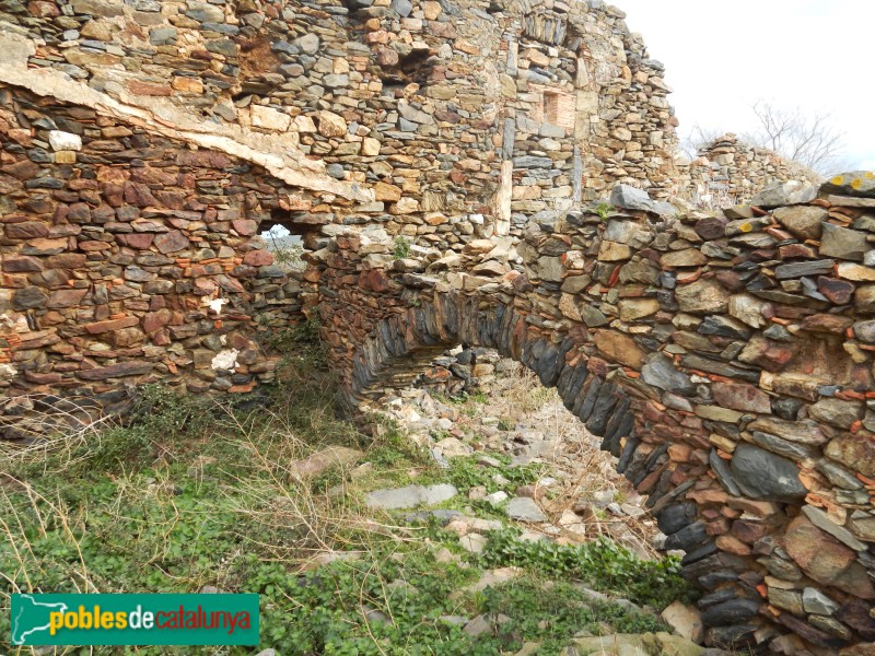 Colera - Castell de Molinàs (Foto: Ferran Artigas, 2024) Colera - Castell de Molinàs