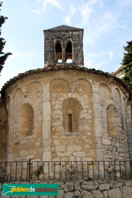 Olèrdola - Església de Sant Cugat (Foto: Albert Esteves, 2013) Olèrdola - Església de Sant Cugat