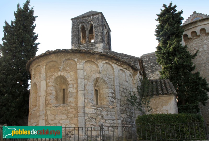 Olèrdola - Església de Sant Cugat (Foto: Albert Esteves, 2013) Olèrdola - Església de Sant Cugat