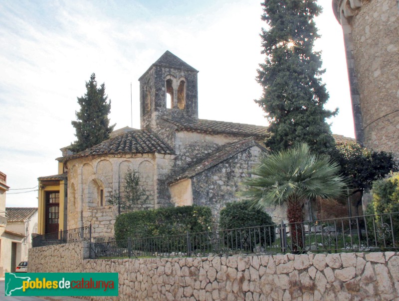 Olèrdola - Església de Sant Cugat (Foto: Albert Esteves, 2013) Olèrdola - Església de Sant Cugat