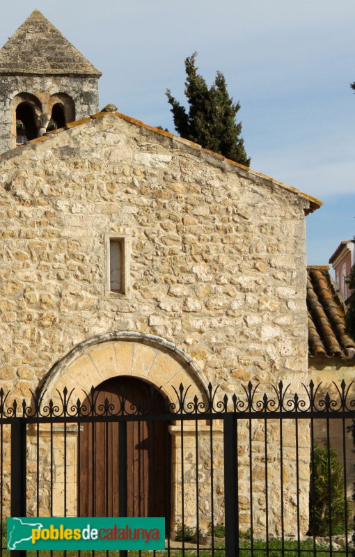 Olèrdola - Església de Sant Cugat (Foto: Albert Esteves, 2013) Olèrdola - Església de Sant Cugat