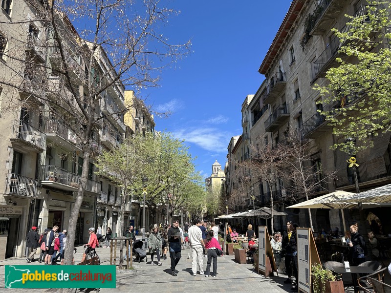 Girona - Rambla de la Llibertat (Foto: Albert Esteves, 2024) Girona - Rambla de la Llibertat