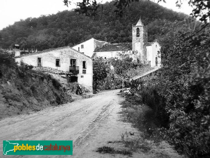Fogars de Montclús - Sant Martí de Mosqueroles. Postal antiga Fogars de Montclús - Sant Martí de Mosqueroles. Postal antiga