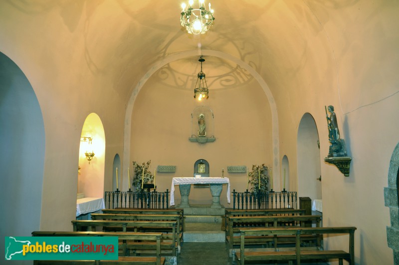 Fogars de Montclús - Ermita de Santa Fe del Montseny (Foto: <i>Jordi Contijoch -calaix.gencat.cat-</i>, 2011) Fogars de Montclús - Ermita de Santa Fe del Montseny