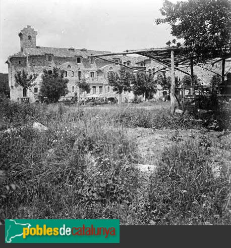 Fogars de Montclús - Hotel Santa Fe (Foto: <i>Òscar Torras -Arxiu Fotogràfic Centre Excursionista de Catalunya-</i>, 1913) Fogars de Montclús - Hotel Santa Fe