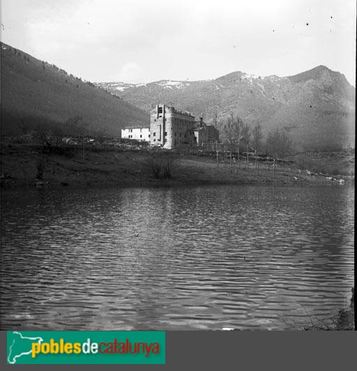 Fogars de Montclús - Hotel Santa Fe (Foto: <i>Rossend Flaquer -Arxiu Fotogràfic Centre Excursionista de Catalunya-</i>, 1915-1930) Fogars de Montclús - Hotel Santa Fe