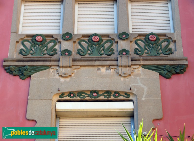 Casa Maria Sàbat (Casa Rigol) (Foto: Albert Esteves, 2024) Casa Maria Sàbat (Casa Rigol)