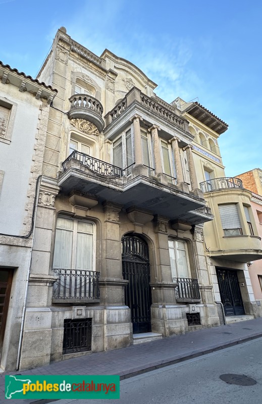Sant Sadurní d'Anoia - Casa Bagués (Foto: Albert Esteves, 2024) Sant Sadurní d'Anoia - Casa Bagués