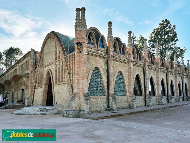 Sant Sadurní d'Anoia - Caves Codorníu. Pavelló d'Expedicions (Foto: Albert Esteves, 2024) Sant Sadurní d'Anoia - Caves Codorníu. Pavelló d'Expedicions