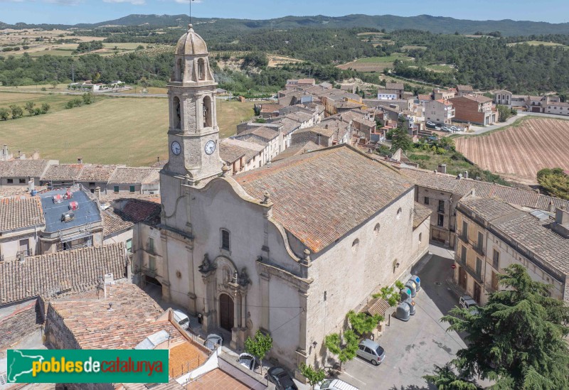 Rocafort de Queralt - Església de Sant Salvador (Foto: Francesc Vidal-Barraquer, 2024) Rocafort de Queralt - Església de Sant Salvador