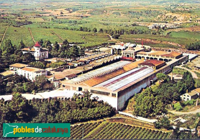 Sant Sadurní d'Anoia - Caves Codorníu. Postal antiga Sant Sadurní d'Anoia - Caves Codorníu. Postal antiga