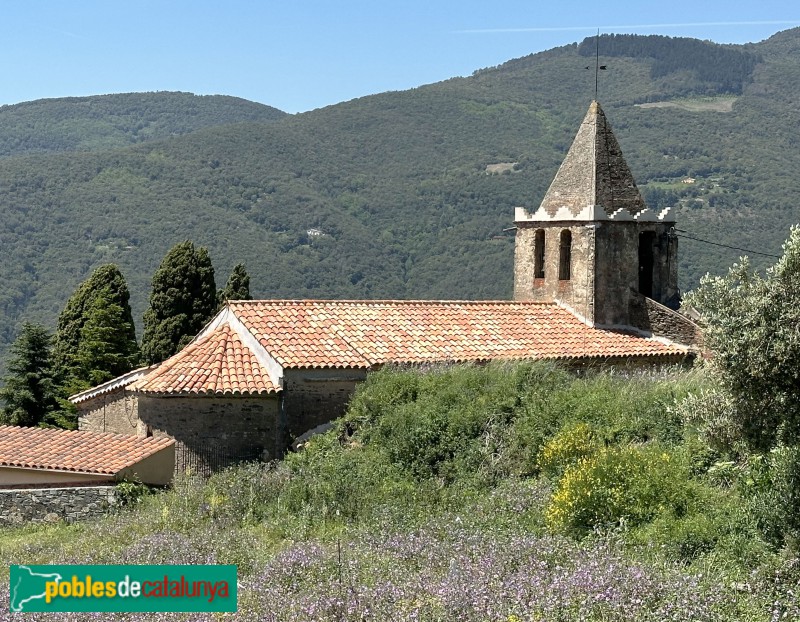 Fogars de Montclús - Església de Sant Esteve de la Costa (Foto: Albert Esteves, 2024) Fogars de Montclús - Església de Sant Esteve de la Costa