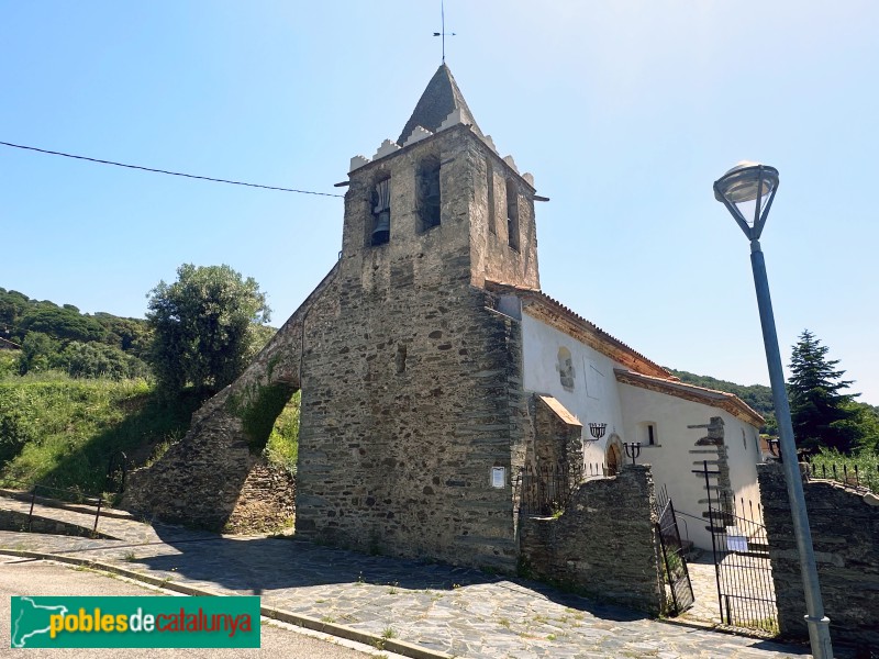 Fogars de Montclús - Església de Sant Esteve de la Costa (Foto: Albert Esteves, 2024) Fogars de Montclús - Església de Sant Esteve de la Costa