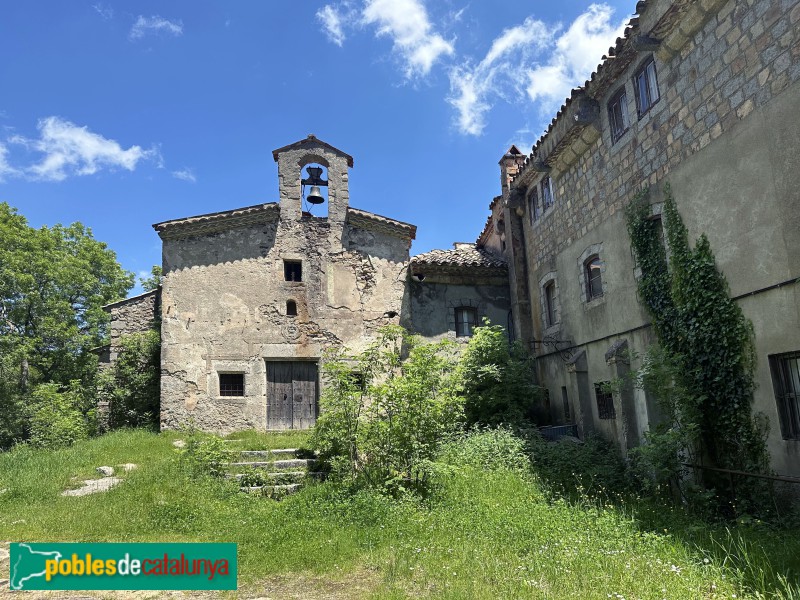 Fogars de Montclús - Ermita de Santa Fe del Montseny (Foto: Albert Esteves, 2024) Fogars de Montclús - Ermita de Santa Fe del Montseny