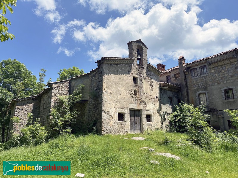 Fogars de Montclús - Ermita de Santa Fe del Montseny (Foto: Albert Esteves, 2024) Fogars de Montclús - Ermita de Santa Fe del Montseny