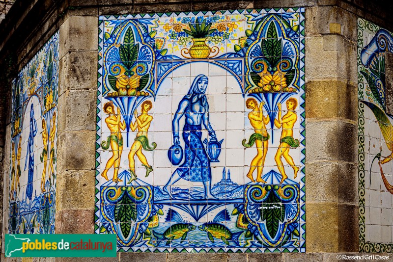 Barcelona - Font de Santa Anna (Foto: Rossend Gri, 2024) Barcelona - Font de Santa Anna