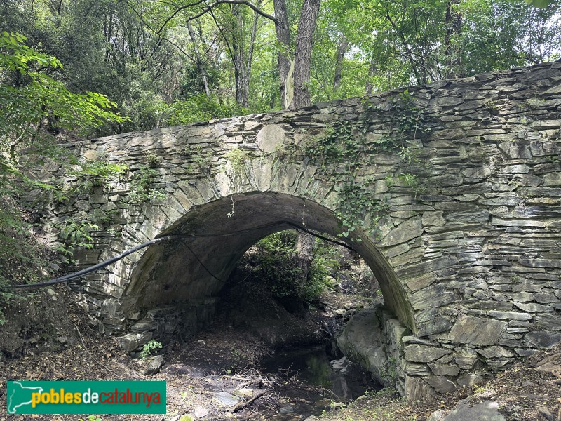 Fogars de Montclús - Pont de Sant Roc (Foto: Albert Esteves, 2024) Fogars de Montclús - Pont de Sant Roc