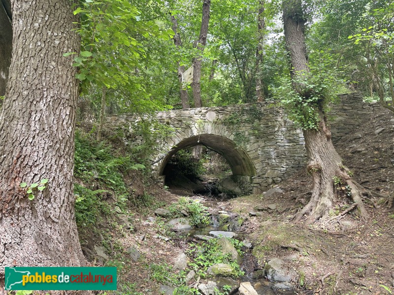 Fogars de Montclús - Pont de Sant Roc (Foto: Albert Esteves, 2024) Fogars de Montclús - Pont de Sant Roc