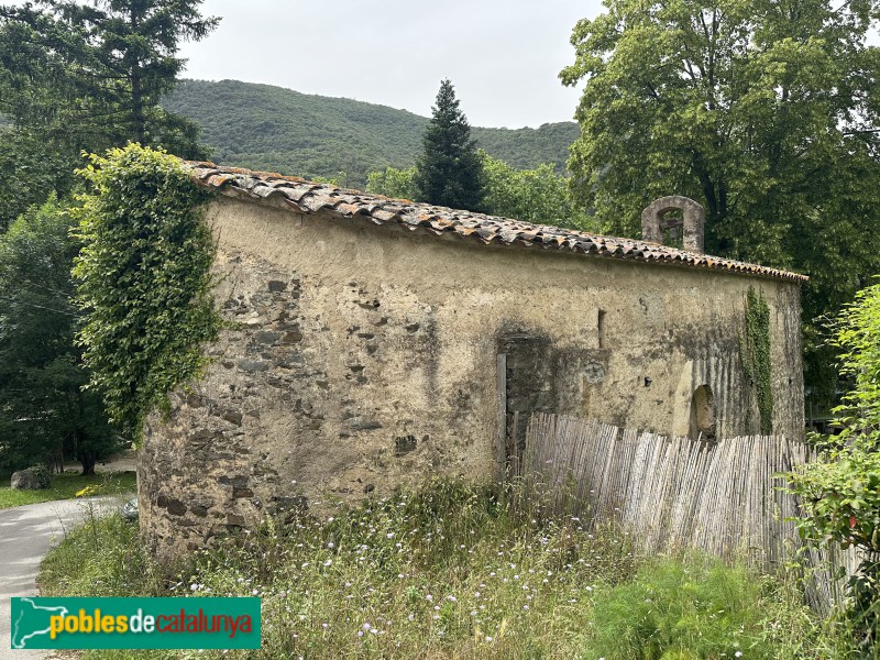 Fogars de Montclús - Església de Santa Maria de l'Illa o de Sant Roc (Foto: Albert Esteves, 2024) Fogars de Montclús - Església de Santa Maria de l'Illa o de Sant Roc