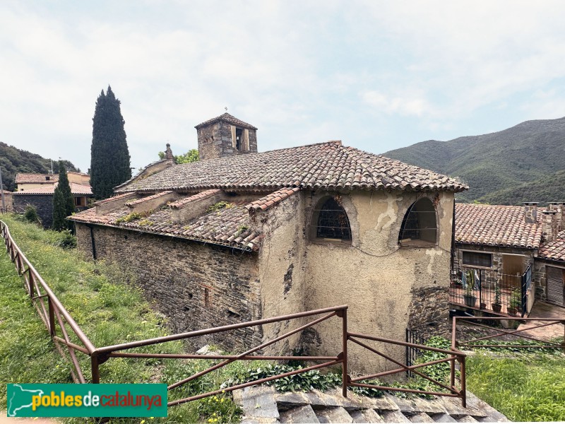 Montseny - Església de Sant Julià del Montseny (Foto: Albert Esteves, 2024) Montseny - Església de Sant Julià del Montseny