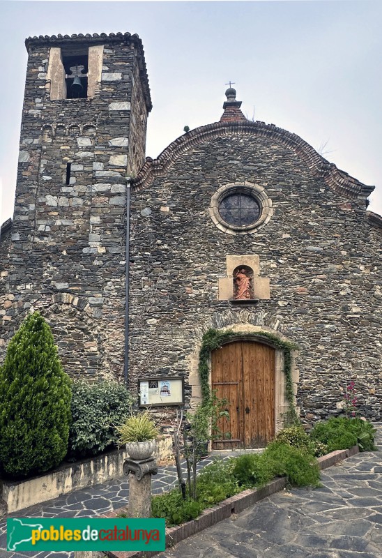 Montseny - Església de Sant Julià del Montseny (Foto: Albert Esteves, 2024) Montseny - Església de Sant Julià del Montseny