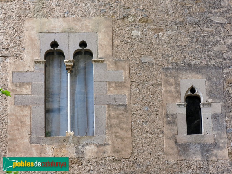 Bigues i Riells del Fai - Monestir de Sant Miquel del Fai. Casa del Prior