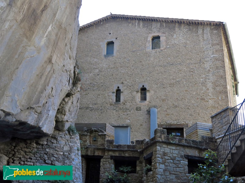 Bigues i Riells del Fai - Monestir de Sant Miquel del Fai. Casa del Prior
