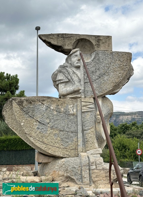 Bigues i Riells del Fai - Monument d'homenatge als talladors (Foto: Albert Esteves, 2024) Bigues i Riells del Fai - Monument d'homenatge als talladors