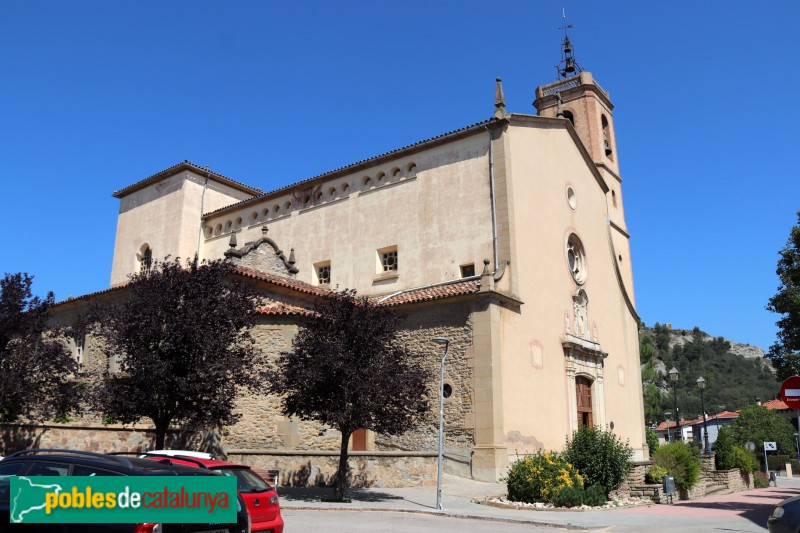 Tona - Església de Sant Andreu (Foto: Albert Esteves, 2024) Tona - Església de Sant Andreu