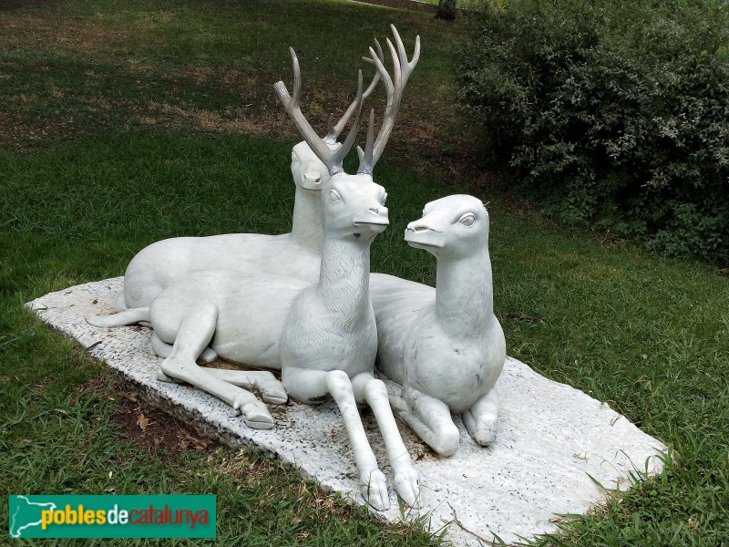 Barcelona - Escultures d'animals als Jardins Vicens Vives (Foto: Anna Corcoll, 2020) Barcelona - Escultures d'animals als Jardins Vicens Vives