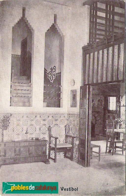 Gualba - Torre Montells (o Monteys). Postal antiga Gualba - Torre Montells (o Monteys). Postal antiga