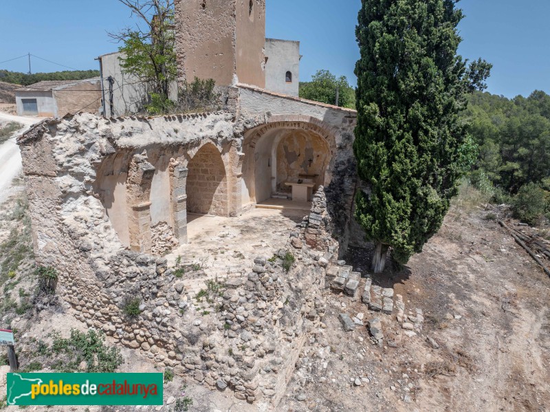 Font-rubí - Sant Vicenç del Morro Curt (Foto: Francesc Vidal-Barraquer, 2024) Font-rubí - Sant Vicenç del Morro Curt
